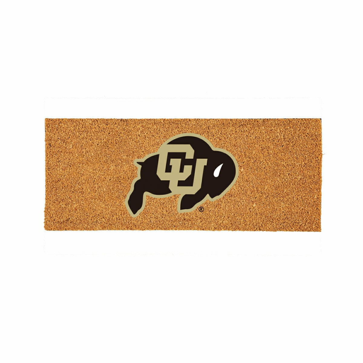 University of Colorado Extra Large Full Color Coir Mat, 60"x24", Collegiate