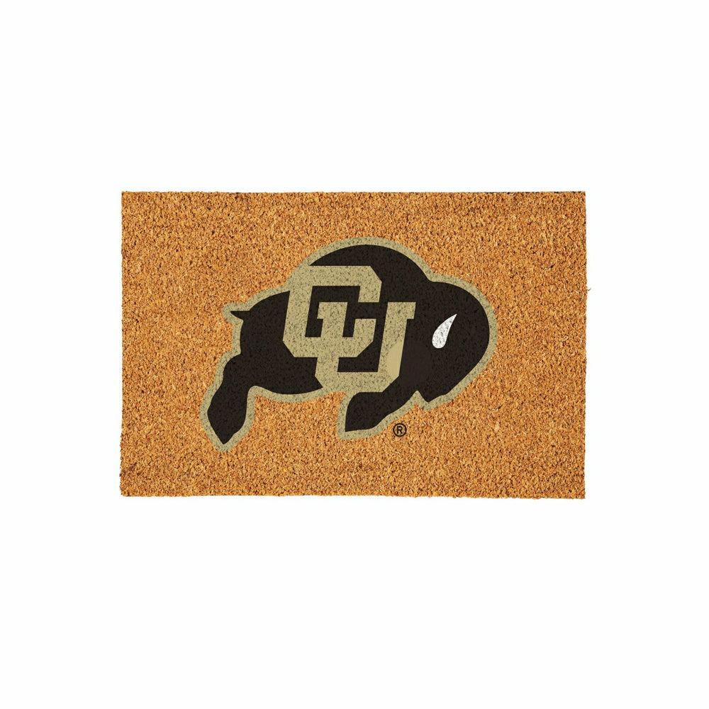 University of Colorado Large Full Color Coir Mat, 36"x24", Collegiate