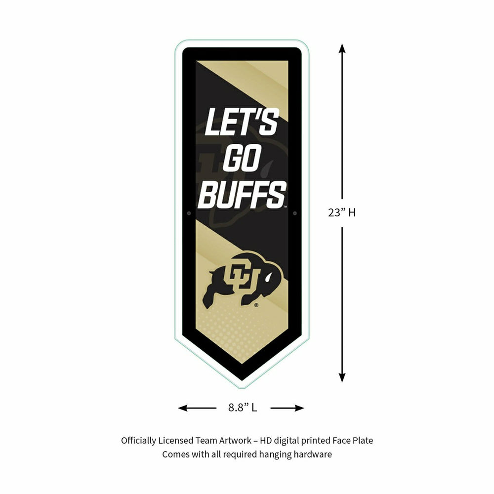 LED Wall Decor, Pennant, University of Colorado, Collegiate, Home