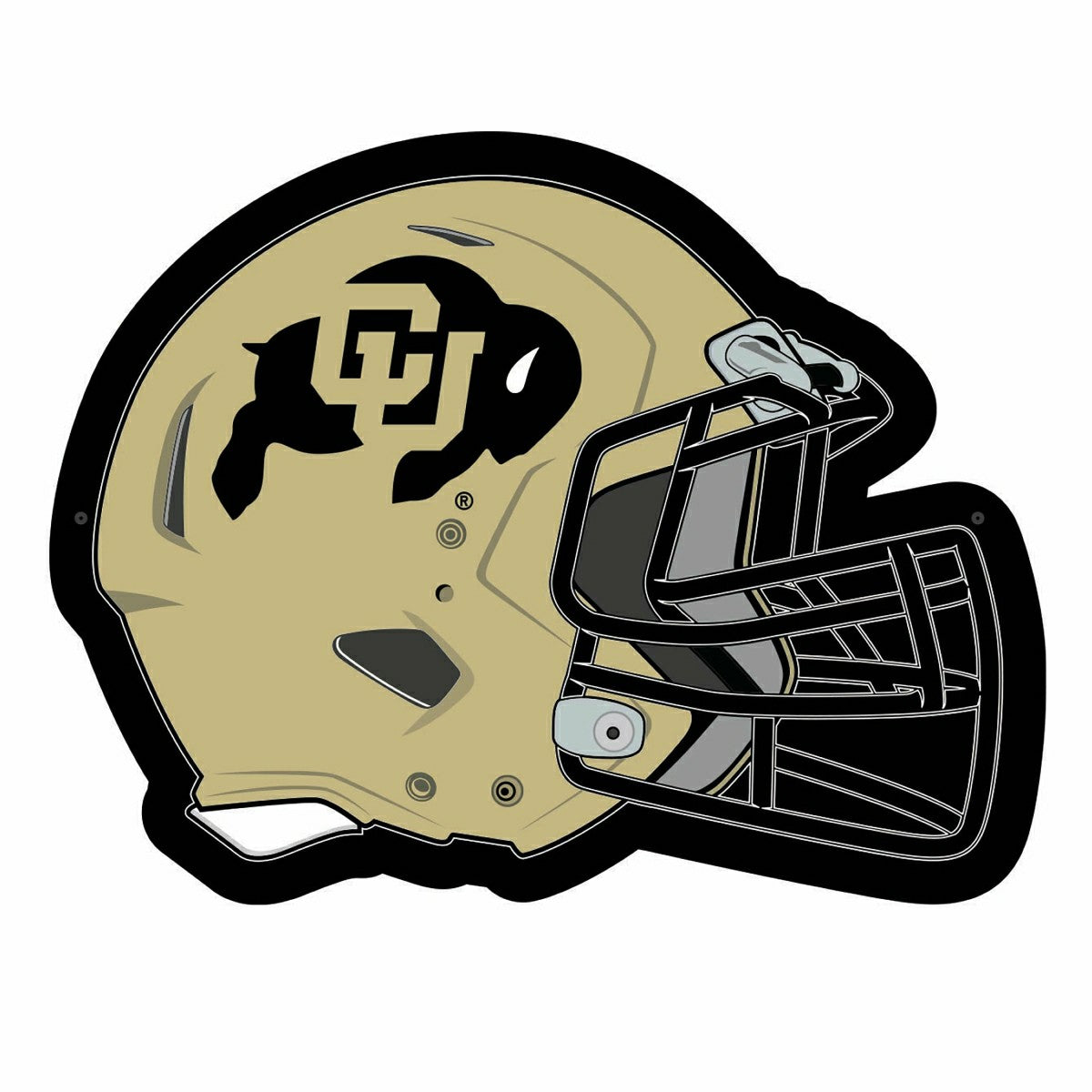 LED Wall Decor, Helmet, University of Colorado, Collegiate, Home