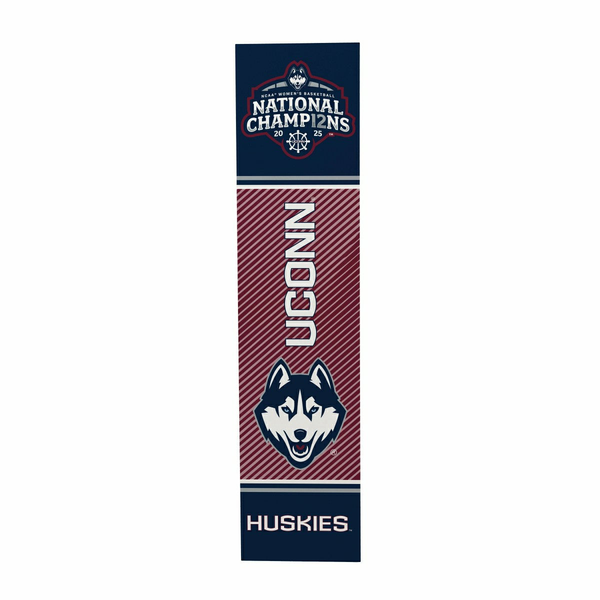 University of Connecticut, Womens NCAA Basketball Champions Porch Leaner, 47", Collegiate, Home