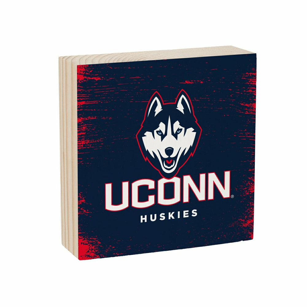 University of Connecticut Plock, Down Home Fans, 6x6, Collegiate, Home