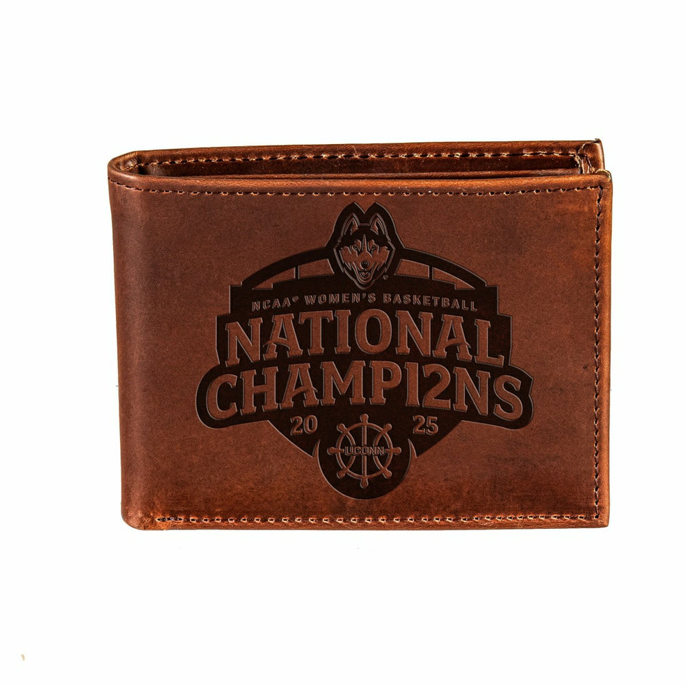 University of Connecticut, Womens NCAA Basketball Champions Wallet, Bi, Collegiate, Home