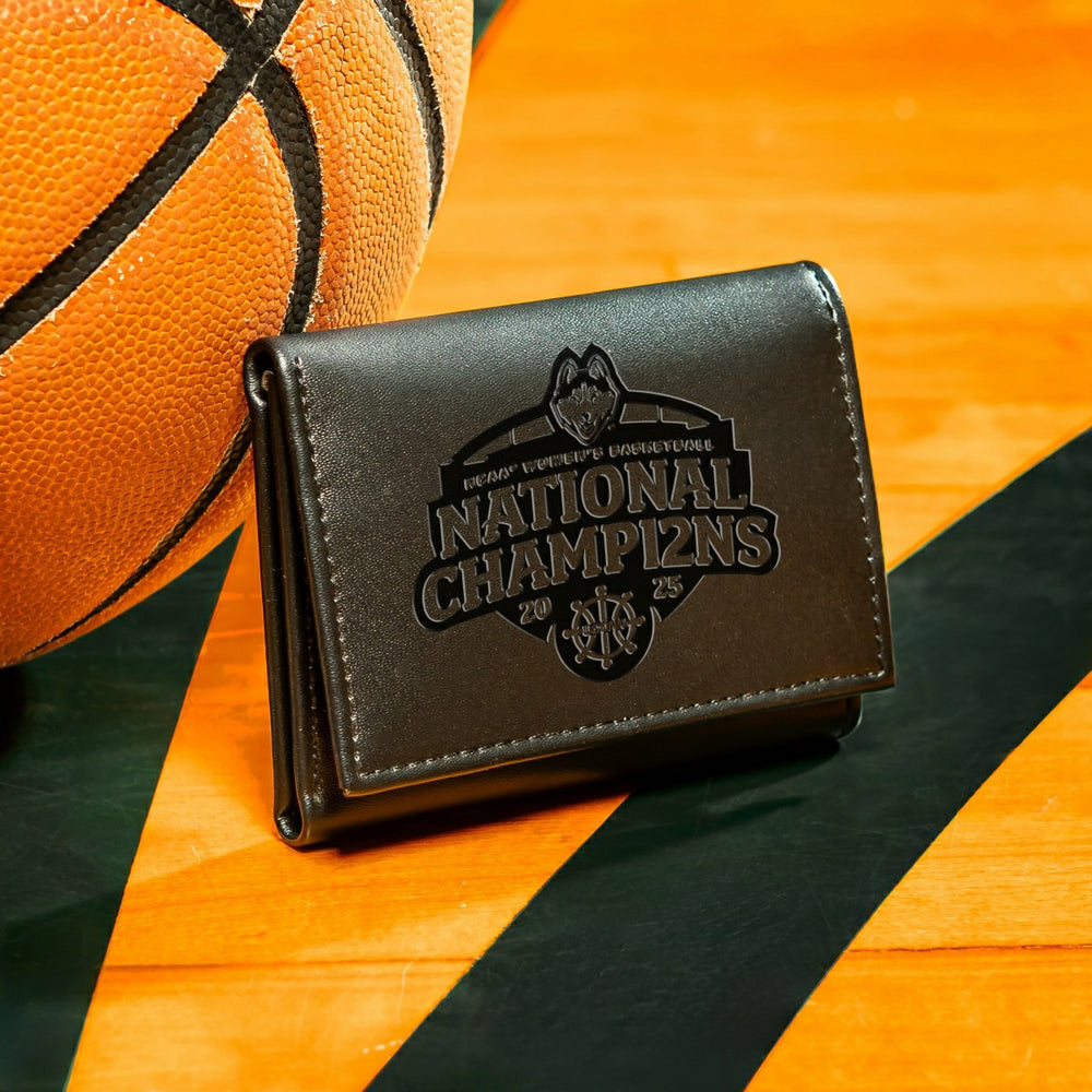 University of Auburn, Mens NCAA Basketball Champions Wristlet Wallet, Black, Collegiate, Home