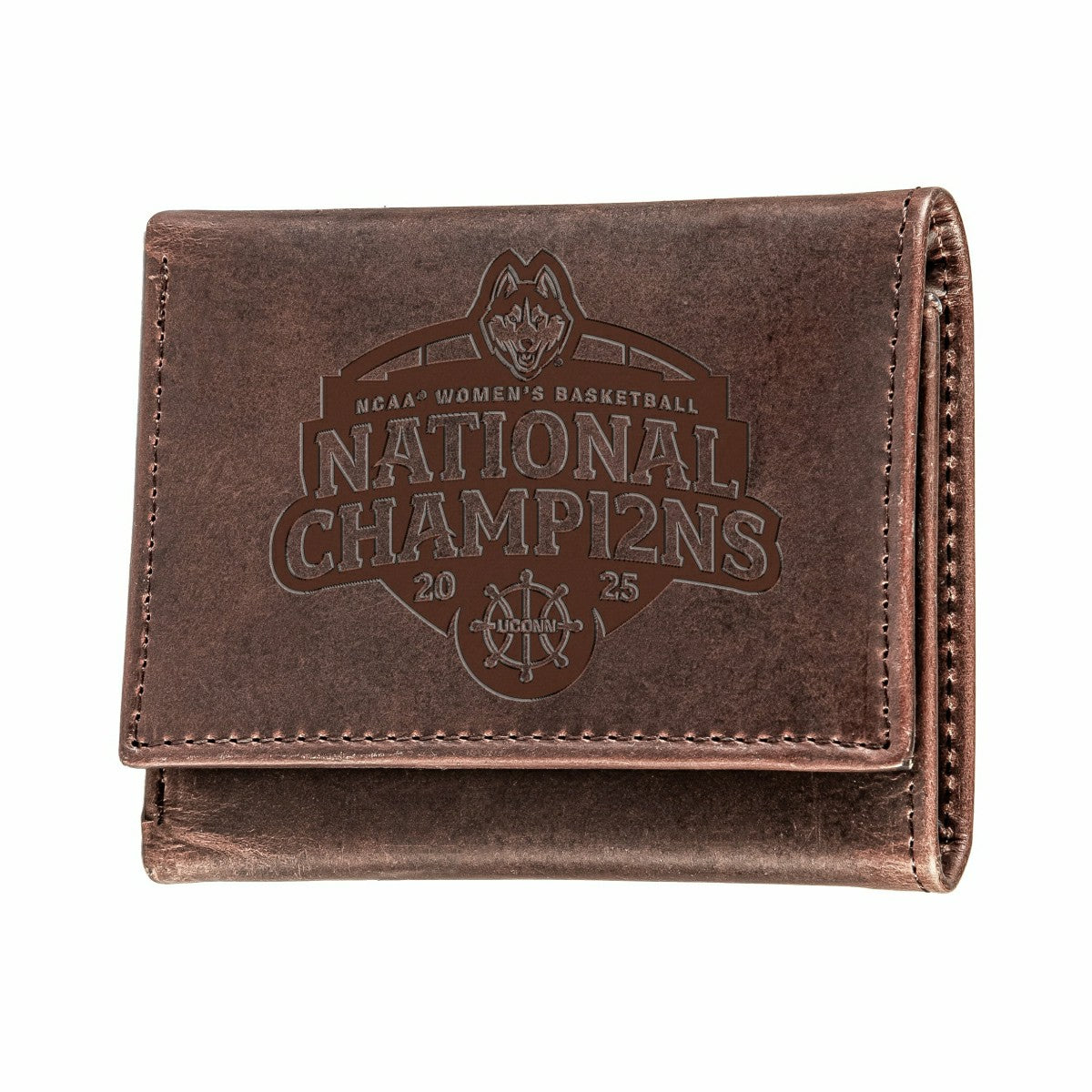 University of Connecticut, Womens NCAA Basketball Champions Wallet, Tr, Collegiate, Home
