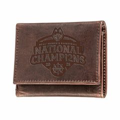 University of Connecticut, Womens NCAA Basketball Champions Wallet, Tr, Collegiate, Home
