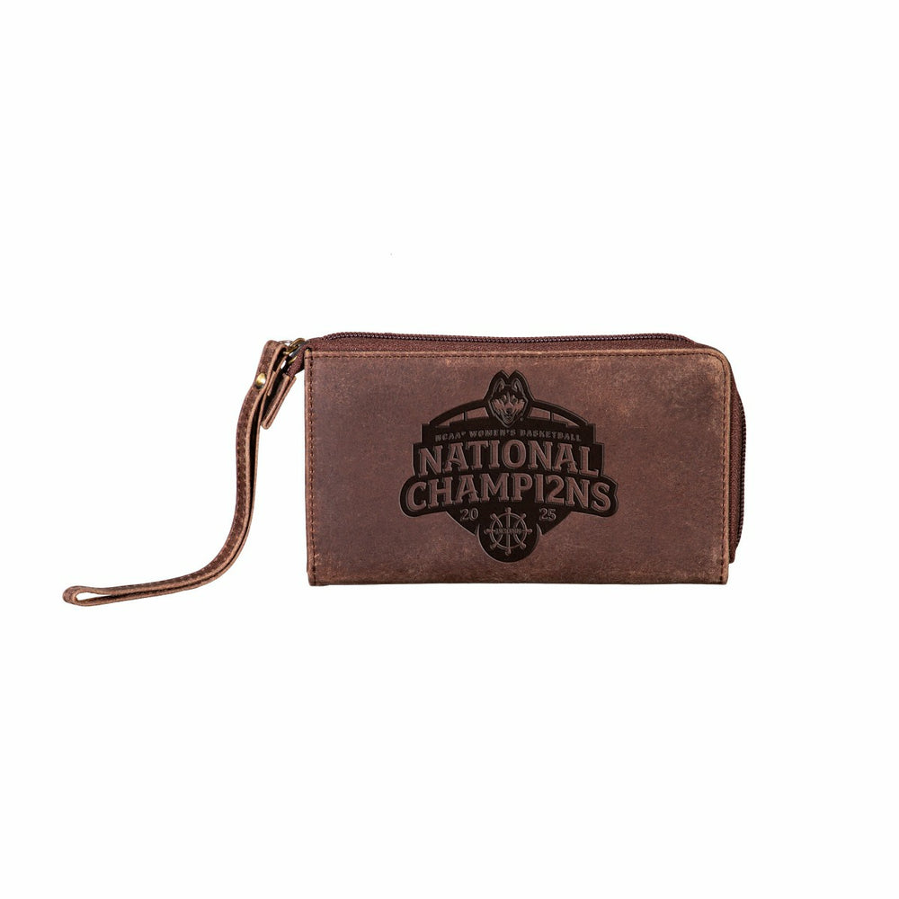 University of Connecticut, Womens NCAA Basketball Champions Wristlet W, Collegiate, Home