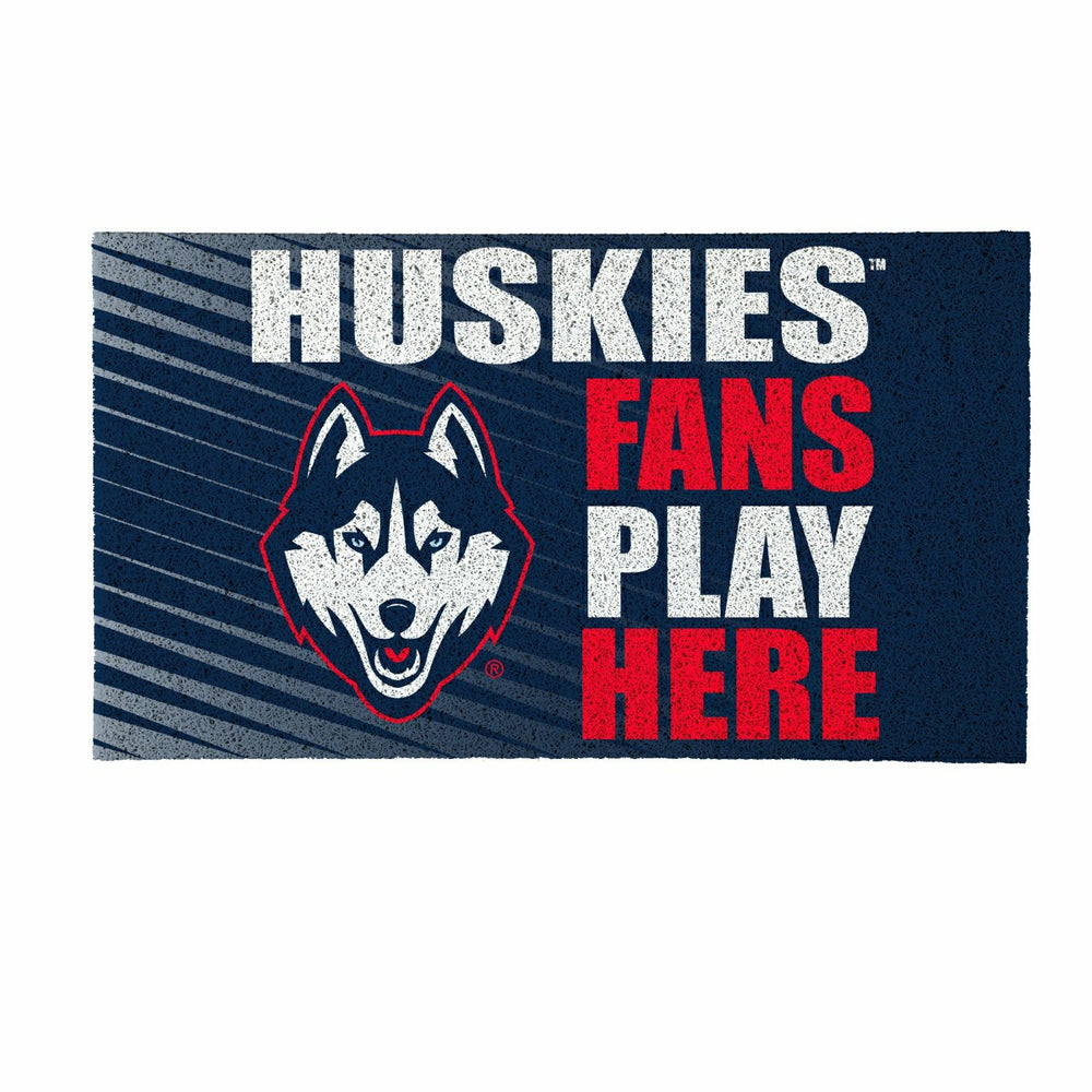 University of Connecticut Fan Mat, 28"x16", Collegiate