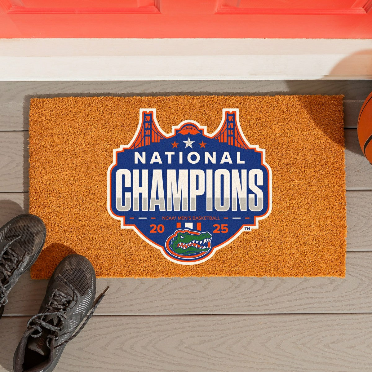 University of Florida, Mens NCAA Basketball Champions Coir Mat, Full C, Collegiate