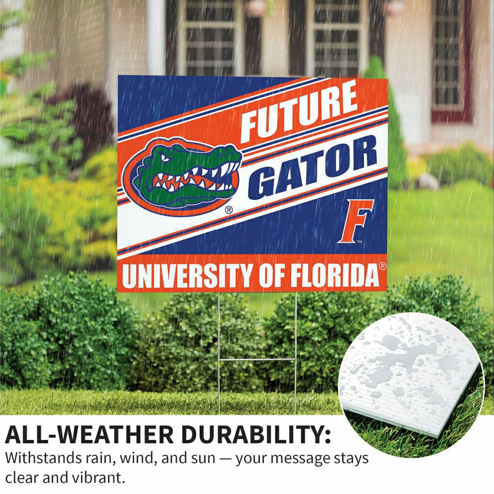 University of Florida Coroplast Yard Sign, Future Student, Collegiate, Home