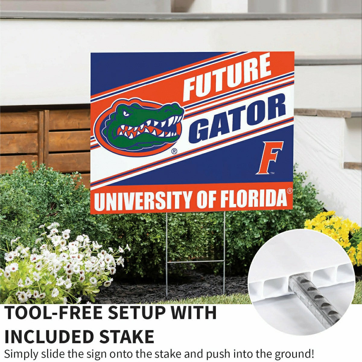 University of Florida Coroplast Yard Sign, Future Student, Collegiate, Home