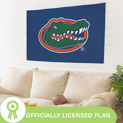 University of Florida Single Sided Flag w/ 2 Grommets, 3'x5', Collegiate, Home