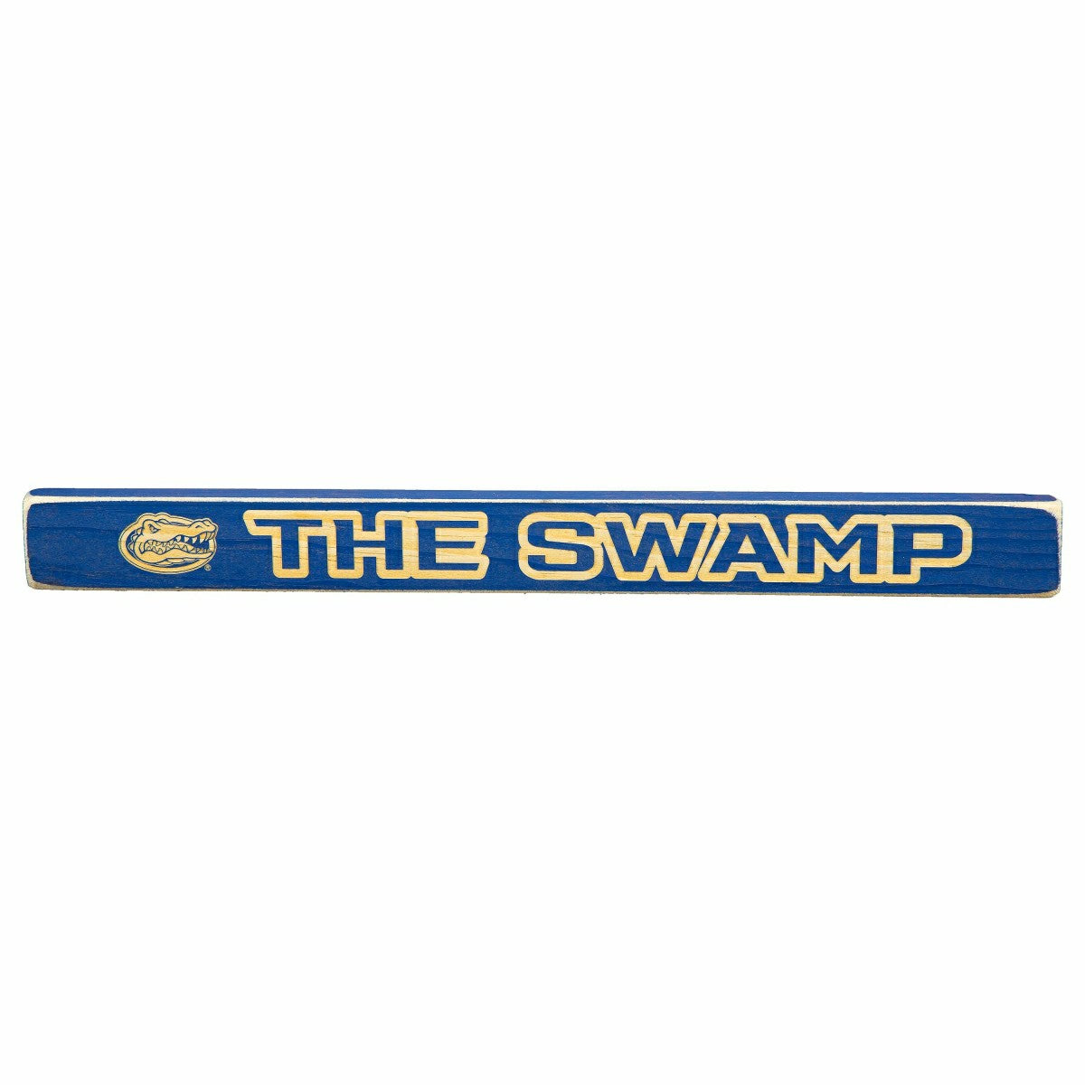 University of Florida Engraved Wood Sign, 1.5" x 18", Collegiate, Home