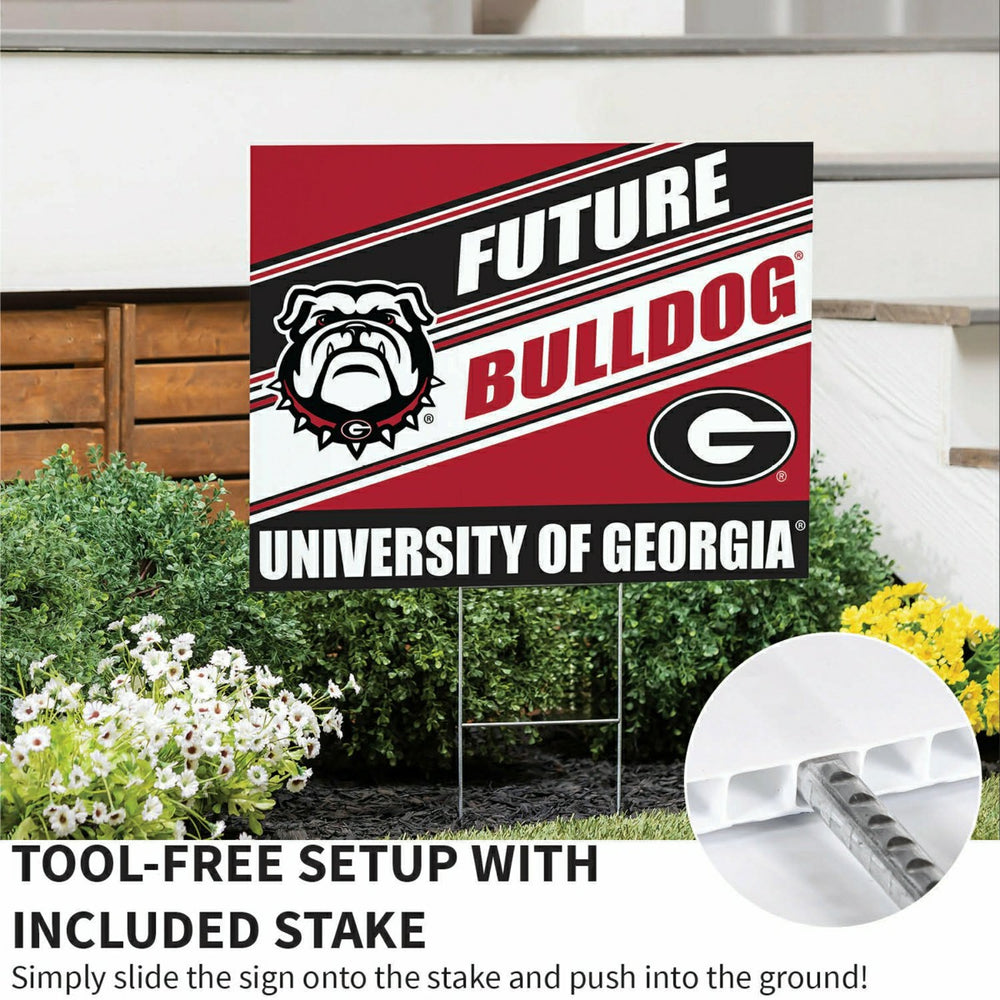 University of Georgia Coroplast Yard Sign, Future Student, Collegiate, Home