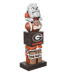 Georgia Bulldogs Tiki Team Totem Garden Statue, Collegiate, Home