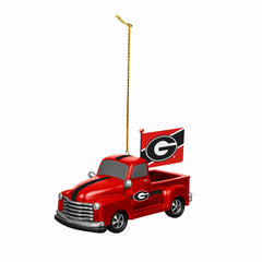University of Georgia Rally Truck Ornament, Set of 2, Collegiate, Home