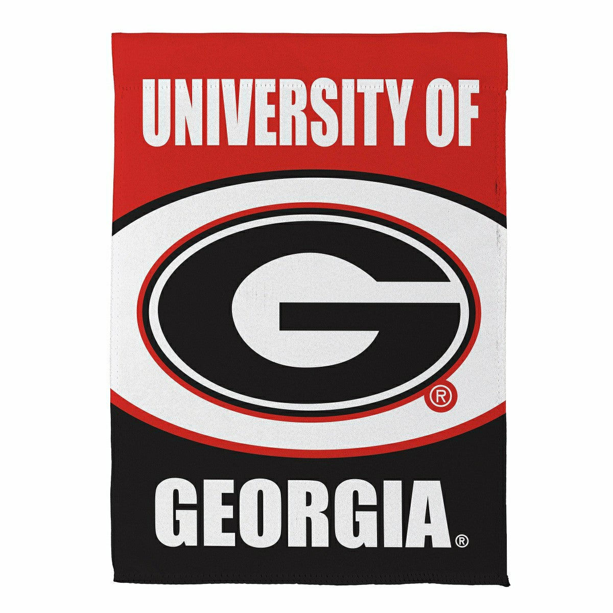 University of Georgia Suede House Flag, Collegiate, Home