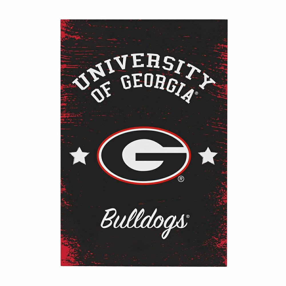 University of Georgia Wood Wall Sign, 16x24, Collegiate, Home