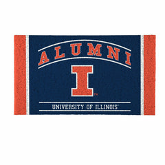 University of Illinois Alumni Mat, 28"x16", Collegiate