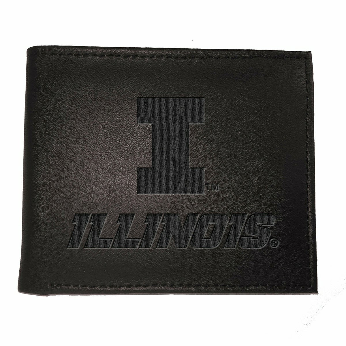University of Illinois, Bi-Fold Wallet, Black, Collegiate, Home