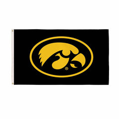 University of Iowa Single Sided Estate Flag with 2 Grommets, 3'x5', Collegiate, Home