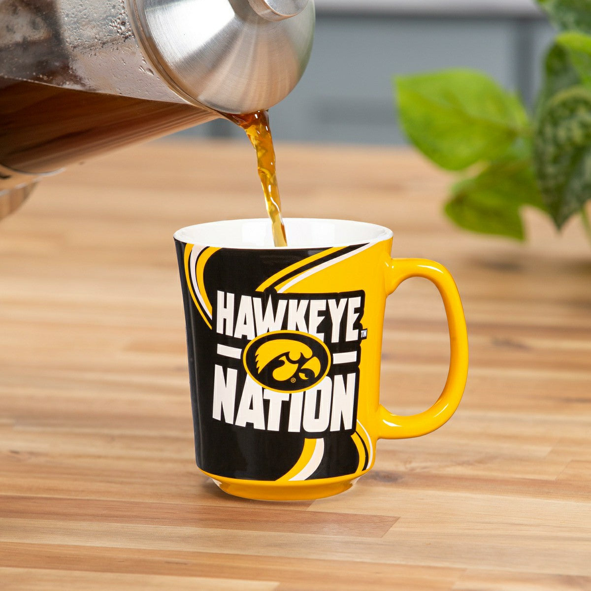 University of Iowa, 14oz Ceramic Cup of Awesome with Matching Box, Collegiate, Home