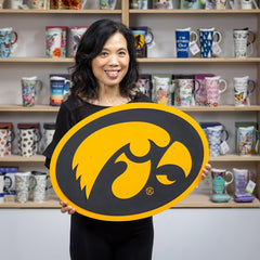 University of Iowa Premier Metal Wall Art, Collegiate, Home