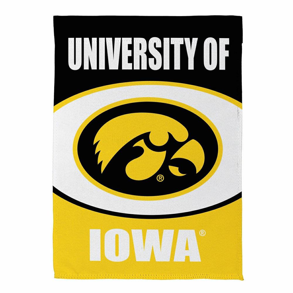 University of Iowa Suede House Flag, Collegiate, Home