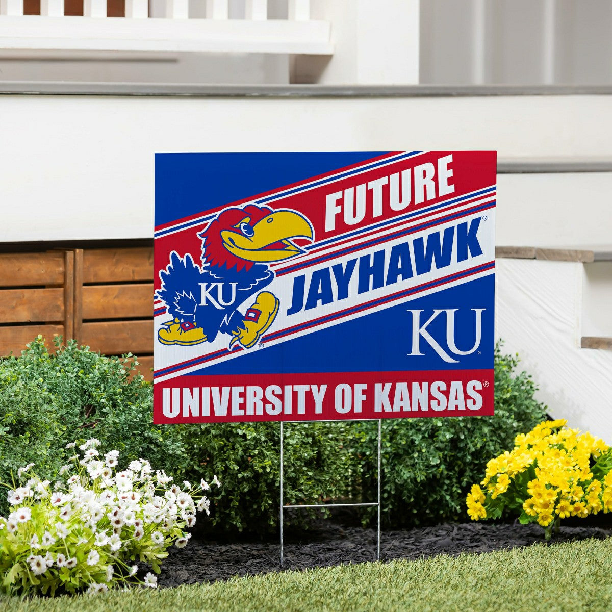 University of Kansas Coroplast Yard Sign, Future Student, Collegiate, Home