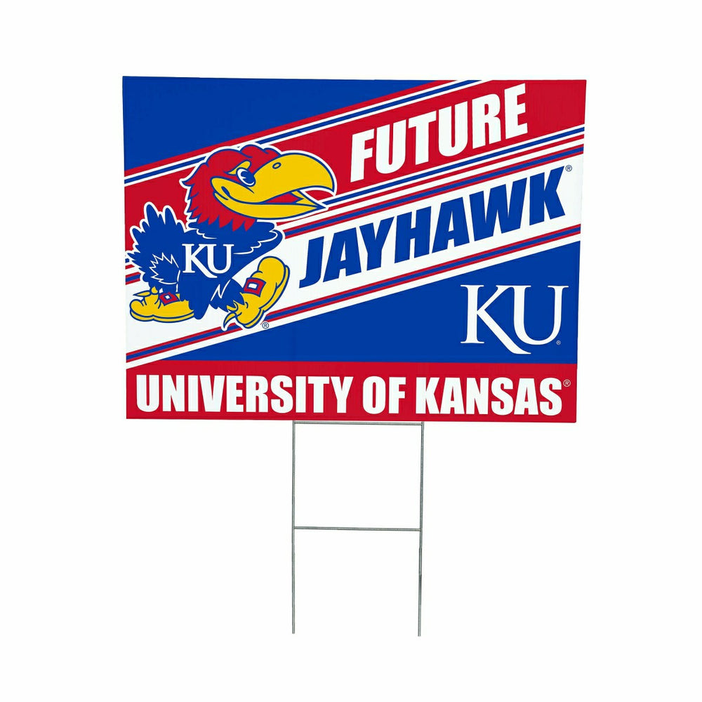 University of Kansas Coroplast Yard Sign, Future Student, Collegiate, Home