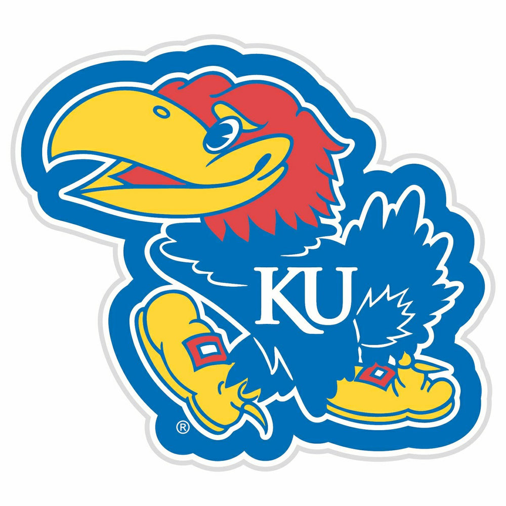 LED Wall Decor, Glazelite, College Mascot, University of Kansas, Collegiate, Home