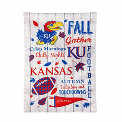 University of Kansas, Moire Flag, GDN, Fall Seasonal, Collegiate, Home