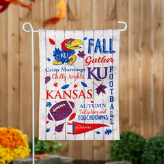 University of Kansas, Moire Flag, GDN, Fall Seasonal, Collegiate, Home