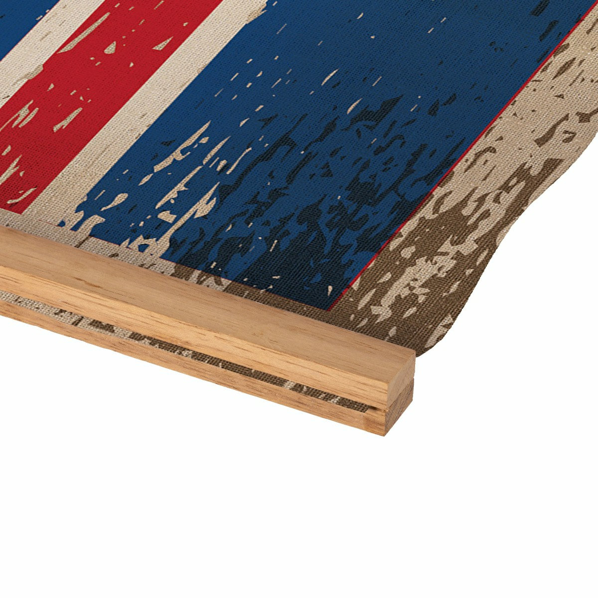 University of Kansas, Canvas Wall Tapestry, Large, 54x36, Collegiate, Home
