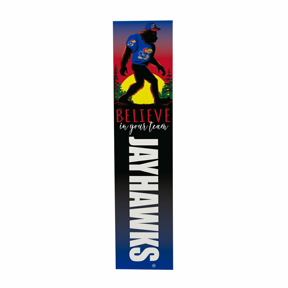 University of Kansas 46" Double Sided Leaner, Bigfoot, Collegiate, Home