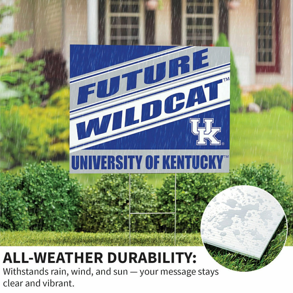 University of Kentucky Coroplast Yard Sign, Future Student, Collegiate, Home