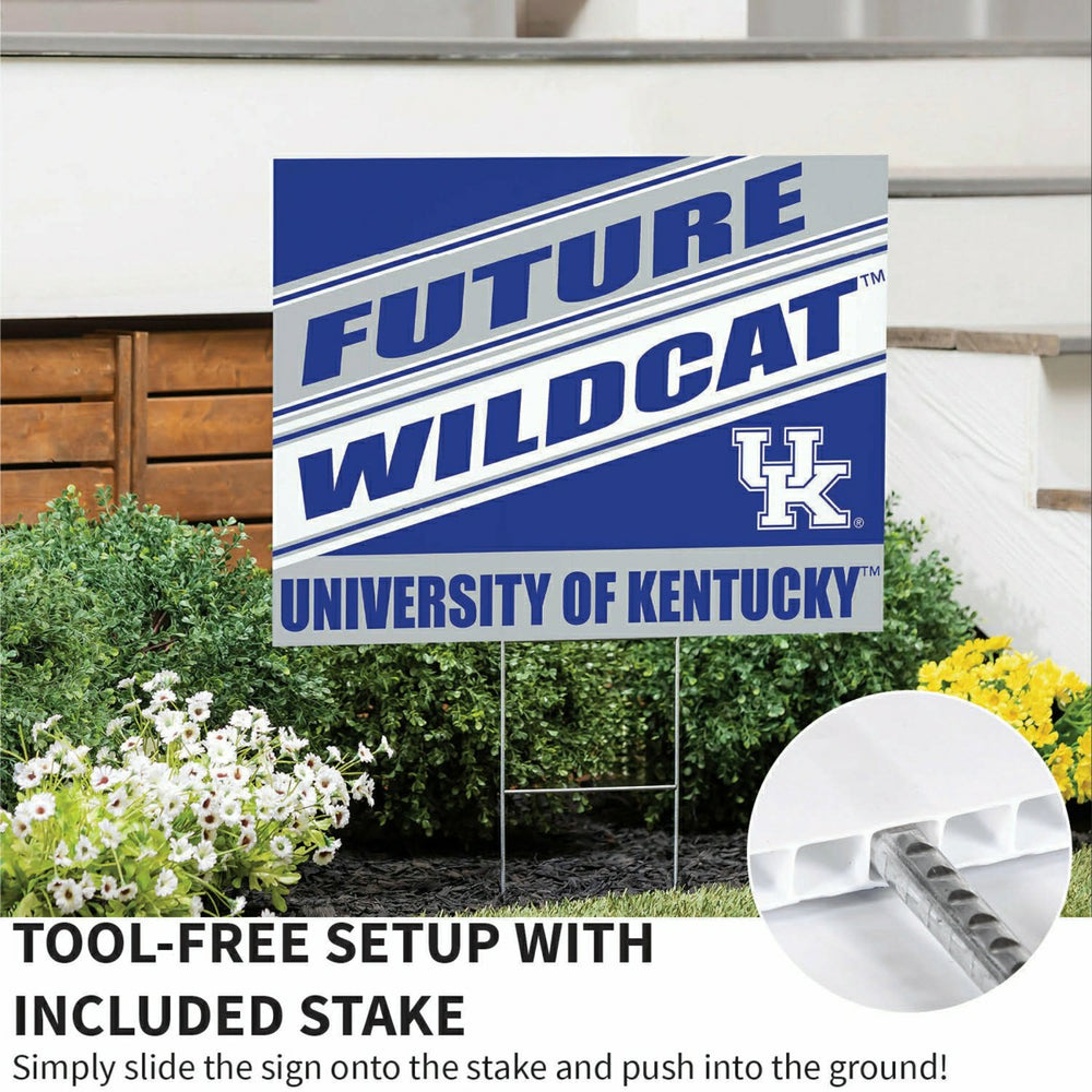 University of Kentucky Coroplast Yard Sign, Future Student, Collegiate, Home
