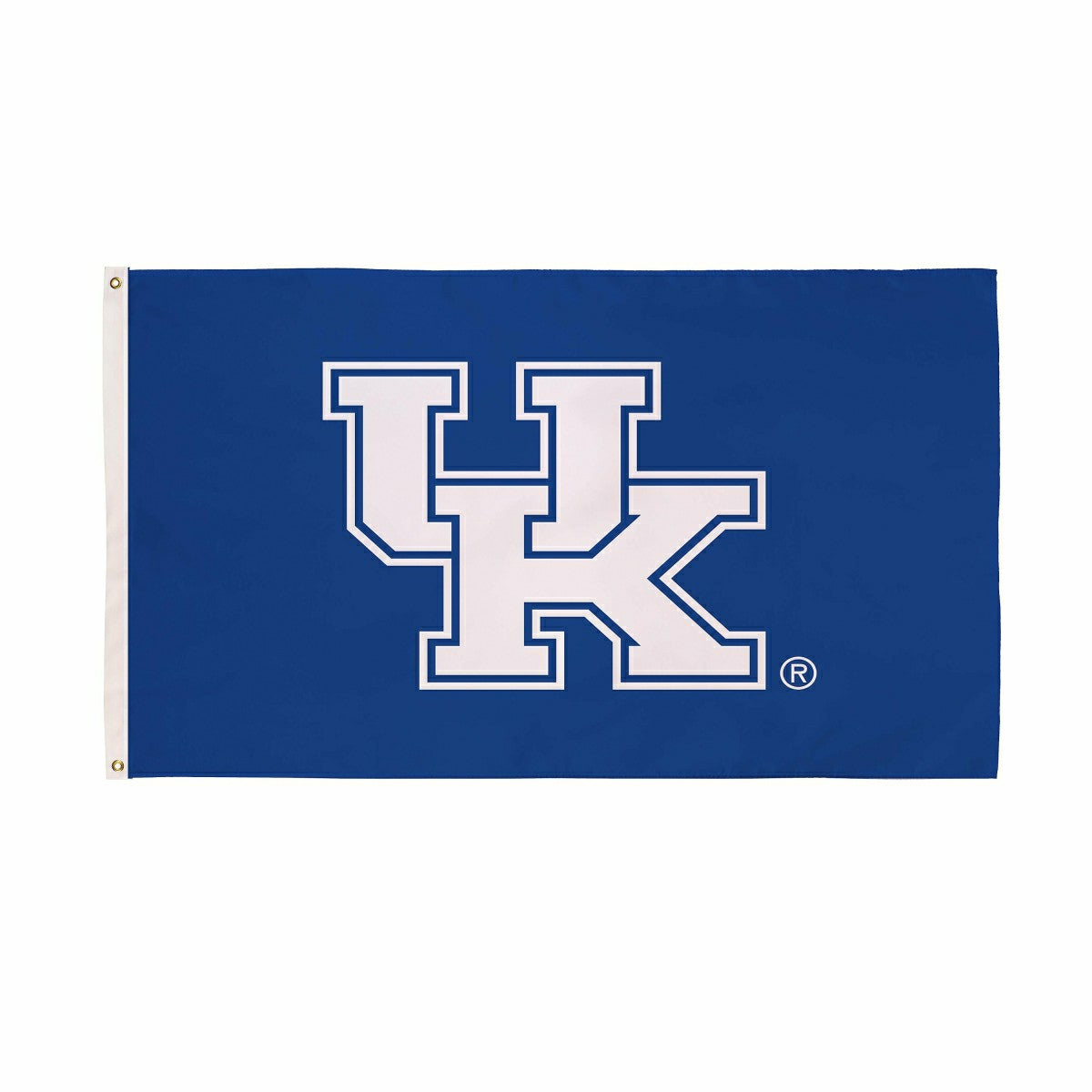 University of Kentucky Single Sided Estate Flag with 2 Grommets, 3'x5', Collegiate, Home