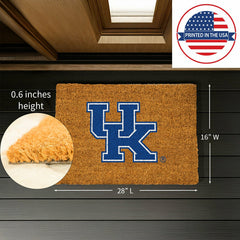 Coir Mat, 16"x28", University of Kentucky, Collegiate