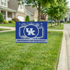 University of Kentucky Yard Sign, Patriotic, Collegiate, Home