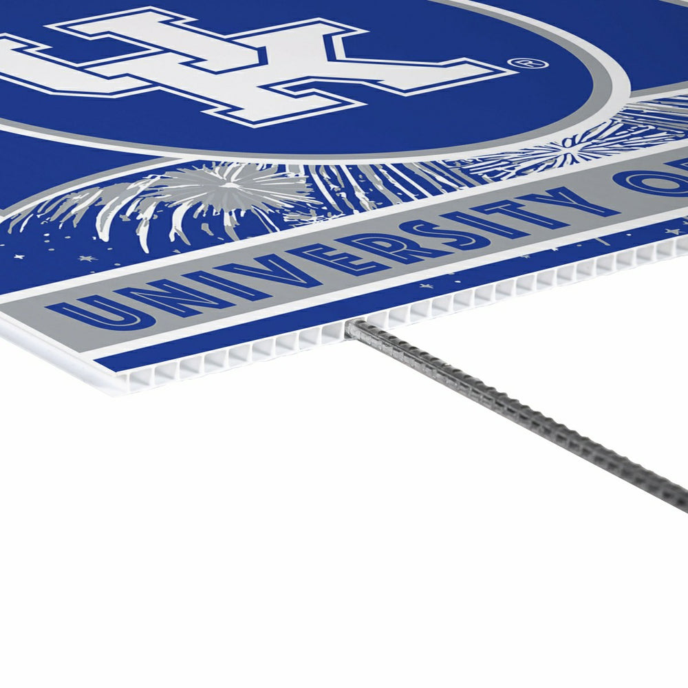 University of Kentucky Yard Sign, Patriotic, Collegiate, Home