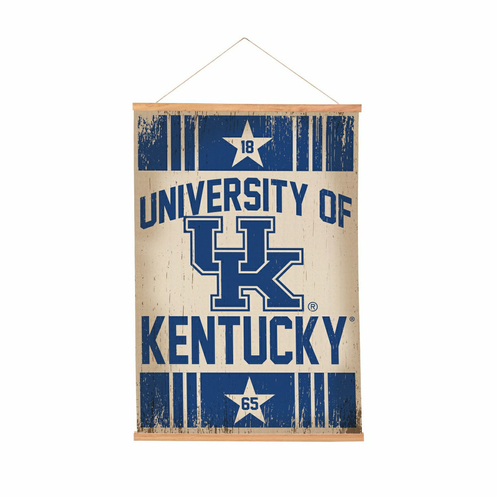 University of Kentucky, Canvas Wall Tapestry, Medium, 36x24, Collegiate, Home