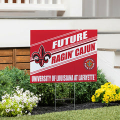 Louisiana at Lafayette University Coroplast Yard Sign, Future Student, Collegiate, Home