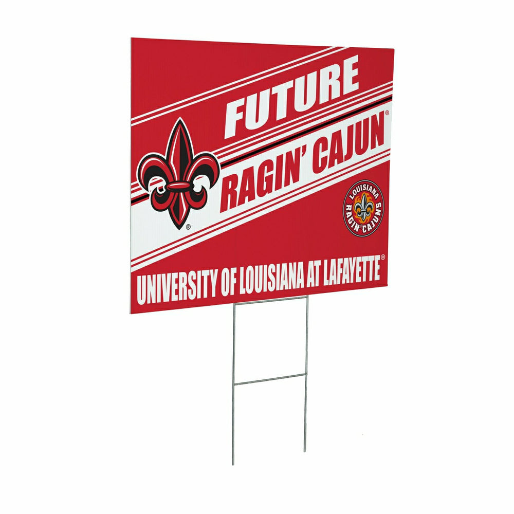 Louisiana at Lafayette University Coroplast Yard Sign, Future Student, Collegiate, Home
