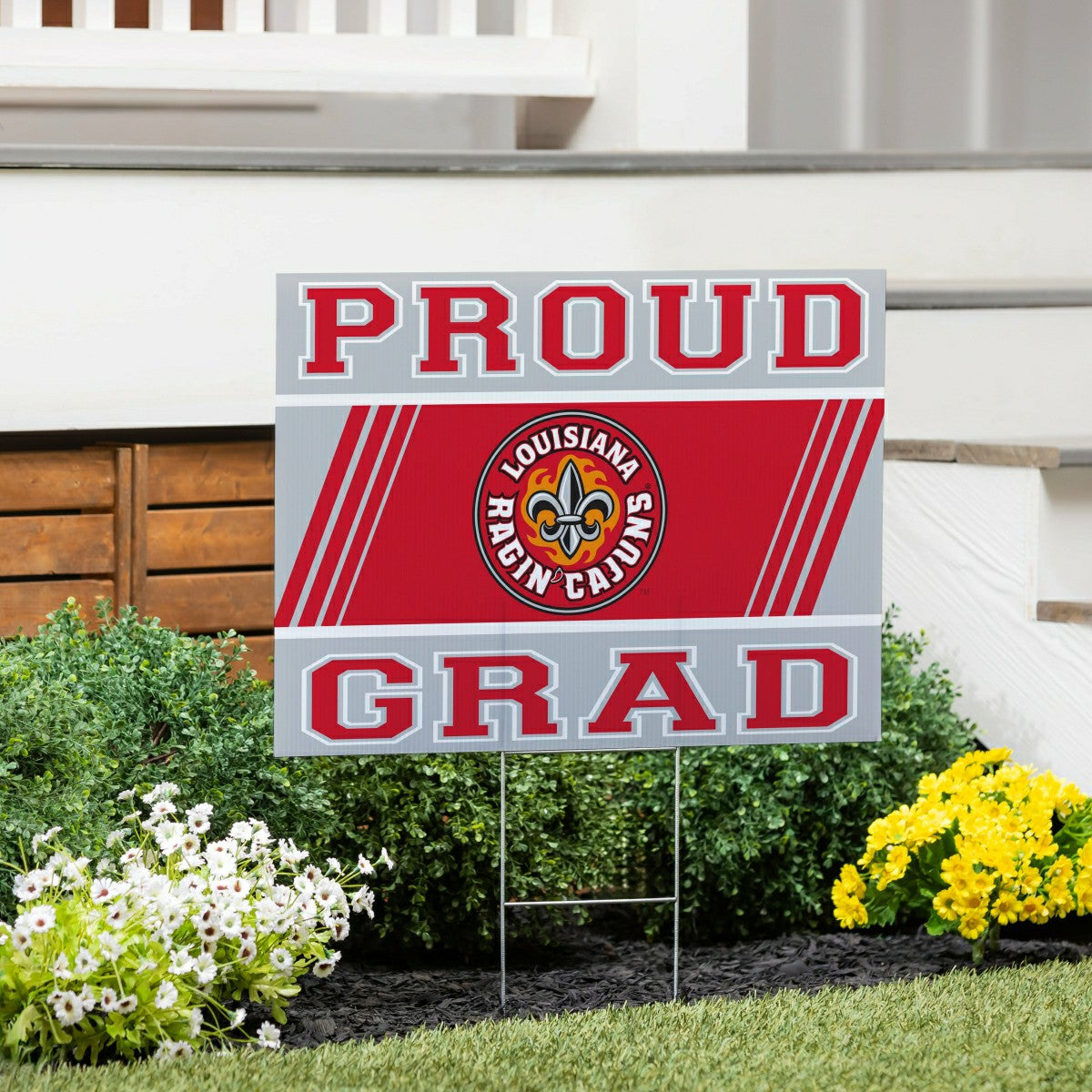 Louisiana at Lafayette University Coroplast Yard Sign Graduate, Collegiate, Home