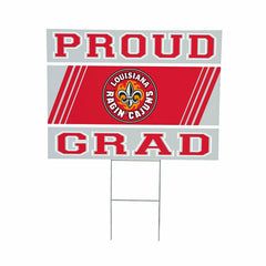 Louisiana at Lafayette University Coroplast Yard Sign Graduate, Collegiate, Home