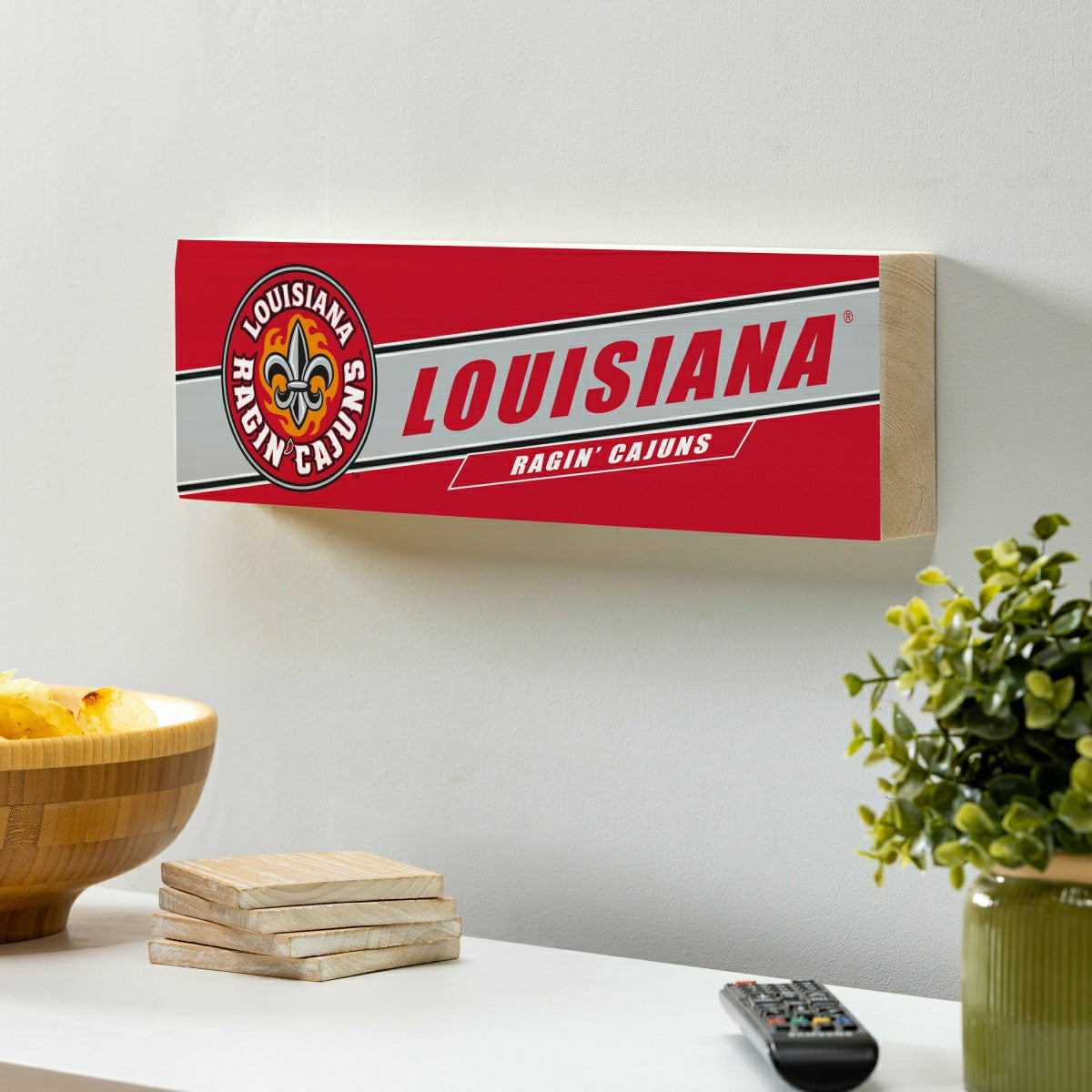 Louisiana at Lafayette University Mantle Sign, Down Home Fans, 5x18, Collegiate, Home