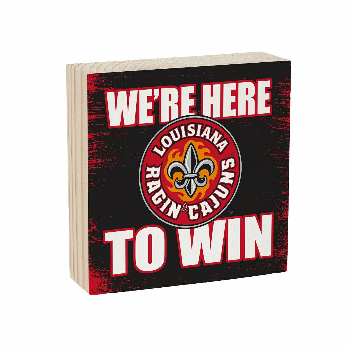 Louisiana at Lafayette University Plock, Down Home Fans, 6x6, Collegiate, Home