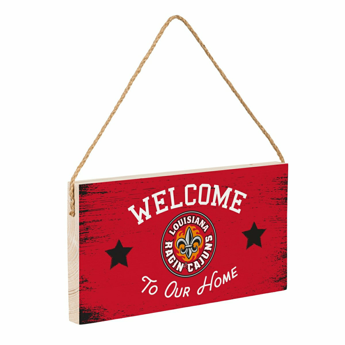 Louisiana at Lafayette University Wood Wall Sign, 6x11, Collegiate, Home