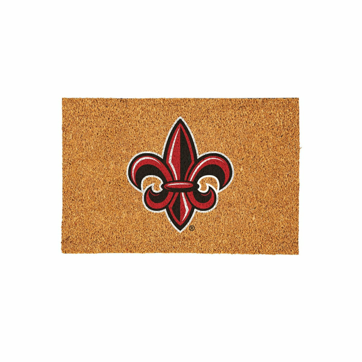 Louisiana at Lafayette University Large Full Color Coir Mat, 36"x24", Collegiate